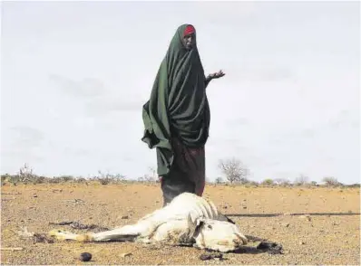  ?? Feisal Omama / Reuters ?? Una dona somali a la regió de Gedo.