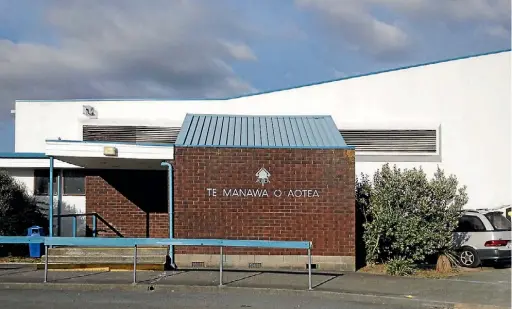  ?? PHOTO: KRIS DANDO ?? Te Manawa, Aotea College’s auditorium, as it is today.