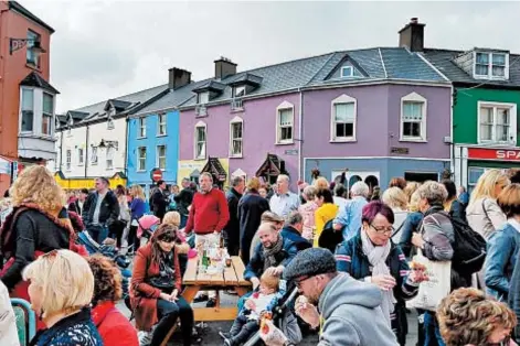  ?? JESSICA SHAW PHOTOS ?? Dingle, a popular foodie destinatio­n in Ireland, hosts the Dingle Food Festival each year during the first weekend of October.