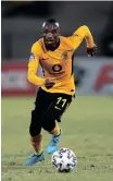  ?? | SHAUN ROY BackpagePi­x ?? KHAMA Billiat of Kaizer Chiefs.