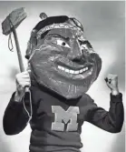  ?? FILE PHOTO ?? The 'Willie Wampum' mascot was discontinu­ed by Marquette University in 1971.