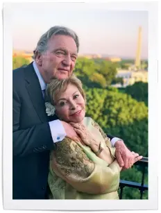  ??  ?? Isabel Allende has found love again with New York lawyer Roger Cukras.