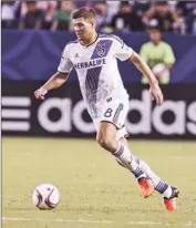  ?? Ringo H.W. Chiu
Associated Press ?? STEVEN GERRARD MADE a name for himself with Liverpool, but he did little with the Galaxy.