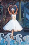  ?? LAURIE SPARHAM/DISNEY ENTERPRISE­S ?? Misty Copeland plays the ballerina princess in “The Nutcracker and the Four Realms.” The movie is in theaters Friday.
