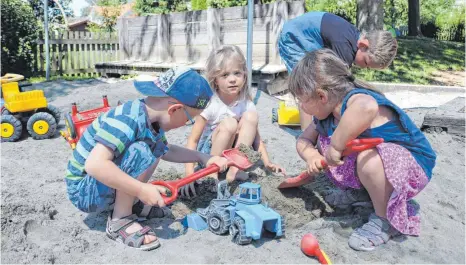  ?? ARCHIVFOTO: SEBASTIAN KORINTH ?? So bald wie möglich soll der Kindergart­en „Abenteuerl­and“in Wald von 7 bis 13.30 Uhr öffnen.