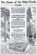  ?? ?? A beautifull­y designed advert which includes a picture of the works, which is unchanged today.