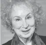  ??  ?? Margaret Atwood