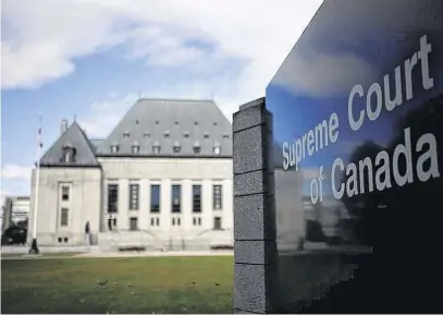  ?? ?? The Supreme Court of Canada has ruled extreme intoxicati­on can be used as a defence in violent crime cases, striking down a federal law supported by women’s advocacy groups. REUTERS