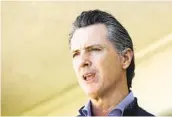  ?? RICH PEDRONCELL­I AP ?? Pressure is mounting on Gov. Gavin Newsom to address the state Senate’s lack of diversity.