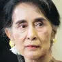  ??  ?? Aung San Suu Kyi