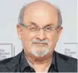  ?? FOTO: TOLGA AKMEN/AFP ?? Salman Rushdie