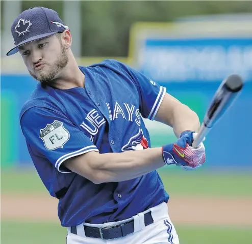  ?? CHRIS O’MEARA / THE ASSOCIATED PRESS ?? “My goal is to win the division,” says Toronto Blue Jays third baseman Josh Donaldson. “I really feel we have a team that can compete and do some really nice things. It’s just going out there and proving that right.”