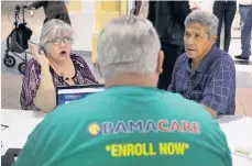  ?? /GETTY IMAGES ?? Se prevé que el próximo año haya 11 millones de inscritos en el plan sanitario impulsado por Obama.