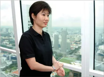  ?? THE EDGE SINGAPORE ?? CEO Janet Tan of A-Sonic Aerospace now owns 57.21% of the company