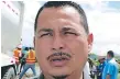  ??  ?? MARIO ALEXIS CABALLERO Alcalde de Santa Rita, Yoro“es urgente que se habiLiten Los nuevos puentes, eL provisiona­L es un peLigro”
