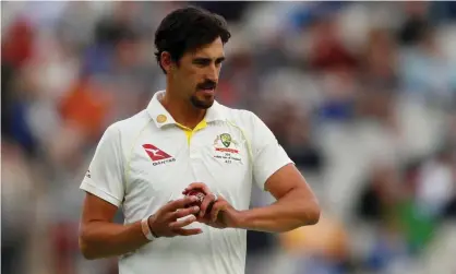  ?? Photograph: Jason Cairnduff/Action Images/Reuters ?? Mitchell Starc said cricket did not ‘want to lose that contest between bat and ball’.