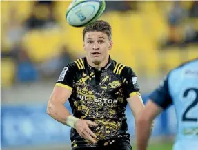  ??  ?? Beauden Barrett was red-carded against the Waratahs.