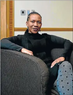  ?? Picture: MARTIN RHODES ?? ON THE WAY UP: FirstRand has appointed its first female executive director, snapping up MMI’s deputy CEO, Mary Vilakazi