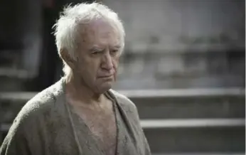  ?? MACALL B. POLAY/HBO ?? Jonathan Pryce played the High Sparrow for two seasons on Game of Thrones.
