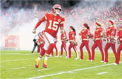  ?? AFP ?? Kansas City quarterbac­k Patrick Mahomes will lead his team against Houston in the 2020 season opener on Sept 10.