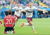  ?? AP ?? Javier Hernandez scored his 50th goal for Mexico.