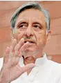  ??  ?? Mani Shankar Aiyar