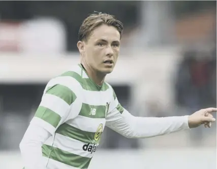  ??  ?? Scott Allan’s most noticeable contributi­on this season so far is in the opening credits of Sportscene.