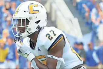  ?? Laura O’Dell, GoMocs.com ?? Jerrell Lawson is the fourth Chattanoog­a Mocs student-athlete in six years to be named a semifinali­st for the prestigiou­s college football academic honor.
