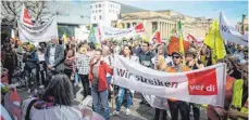  ?? FOTO: DPA ?? Auch in Stuttgart hatte es im vergangene­n Jahr Streiks gegeben.