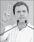  ?? HT ?? Rahul Gandhi has transforme­d into an energetic campaigner