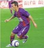  ?? EFE ?? Jugó cedido en el Eibar (2004-05) y, como Bryan Gil hoy, también estalló a las órdenes de Mendilibar