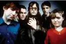  ?? Images ?? Pulp in 1998, from left … Mark Webber, Nick Banks, Jarvis Cocker, Steve Mackey and Candida Doyle. Photograph: Martyn Goodacre/Getty