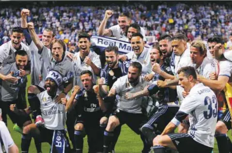  ?? |AP ?? Real Madrid aspira al doblete, ya que el próximo 3 de junio disputará la final de la Champions League ante la Juventus.