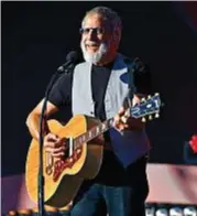  ??  ?? DI NUOVO SUL PALCO Cat Stevens durante un’esibizione al Global Citizen Festival, nel 2016, a Central Park (New York)