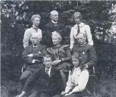  ?? Courtesy of The School of Oriental and African Studies, University of London ?? John Gordon Lorimer, back row centre, with his parents and siblings.