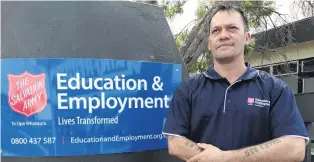  ?? PHOTO: DANIEL BIRCHFIELD ?? Worrying times . . . Oamaru Salvation Army employment and education centre manager Joseph Cropley ponders the future of the Oamaru centre, which may be closed under a nationwide proposal to close all centres.