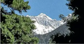  ?? STUFF ?? It was revealed last year that parts of the tourist industry had conspired to poison hikers to reap insurance payouts for costly and unnecessar­y airlifts from Mt Everest, pictured, and other peaks.