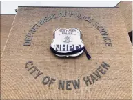  ?? Ben Lambert / Hearst Connecticu­t Media ?? The New Haven Police Department