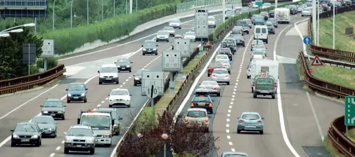  ?? (foto Rensi) ?? Traffico Nei primi sei mesi dell’anno ha segnato un ulteriore leggero aumento, nell’ordine dello 0,58%, rispetto all’anno precedente