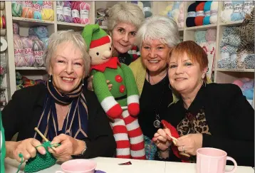  ??  ?? Mary McEvoy and Geraldine Plunkett with Marguerite Cleary and Betty O’Reilly.