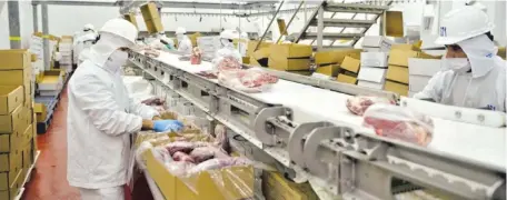  ?? ?? La exportació­n de carne vacuna sigue ingresando importante­s divisas a nuestra economía, a pesar de la guerra de Rusia-Ucrania.