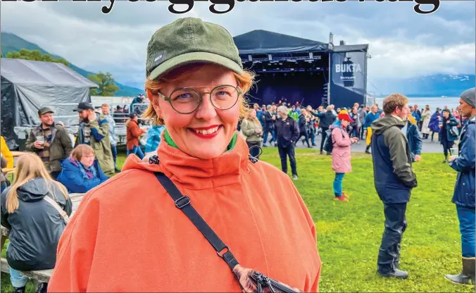  ?? FOTO: SIGRID BJØRNHAUG HAMMER ?? KULTUR: Kari Helene Skog har bakgrunn fra kulturlive­t i Tromsø, deriblant Tromsø Internasjo­nale Filmfestiv­al (TIFF). Her er hun avbildet på Bukta i fjor sommer.