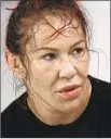  ?? Glenn Koenig Los Angeles Times ?? CRIS CYBORG says “bad things will happen” to her foe.