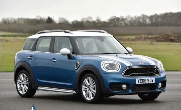  ?? MINI ?? The Countryman has many high-tech features and plenty of personalit­y. Prices start at $26,990.