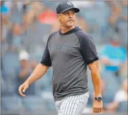  ??  ?? Aaron Boone, piloto de los Yanquis, se ausentará del club unos días