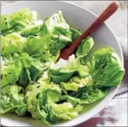  ?? PHOTO COURTESY OF BRENDA KIEFFER ?? Bibb lettuce looks and tastes great in this simple spring salad.