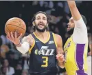  ??  ?? Ricky Rubio, ante los Lakers FOTO: AP