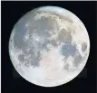  ??  ?? There are two full Moons in October, the second just after GMT returns