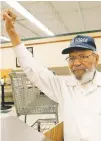  ?? ASSOCIATED PRESS FILE PHOTO ?? James Meredith greets a friend with a Black power salute in 2018. A new documentar­y examines the life of the activist, who took college classes in New Mexico before his historic enrollment at Ole Miss.