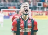  ?? CURTIS COMPTON/ATLANTA JOURNAL-CONSTITUTI­ON ?? Former MLS MVP Josef Martinez of the Atlanta United says he’s getting “stronger” as he returns from a torn ACL.